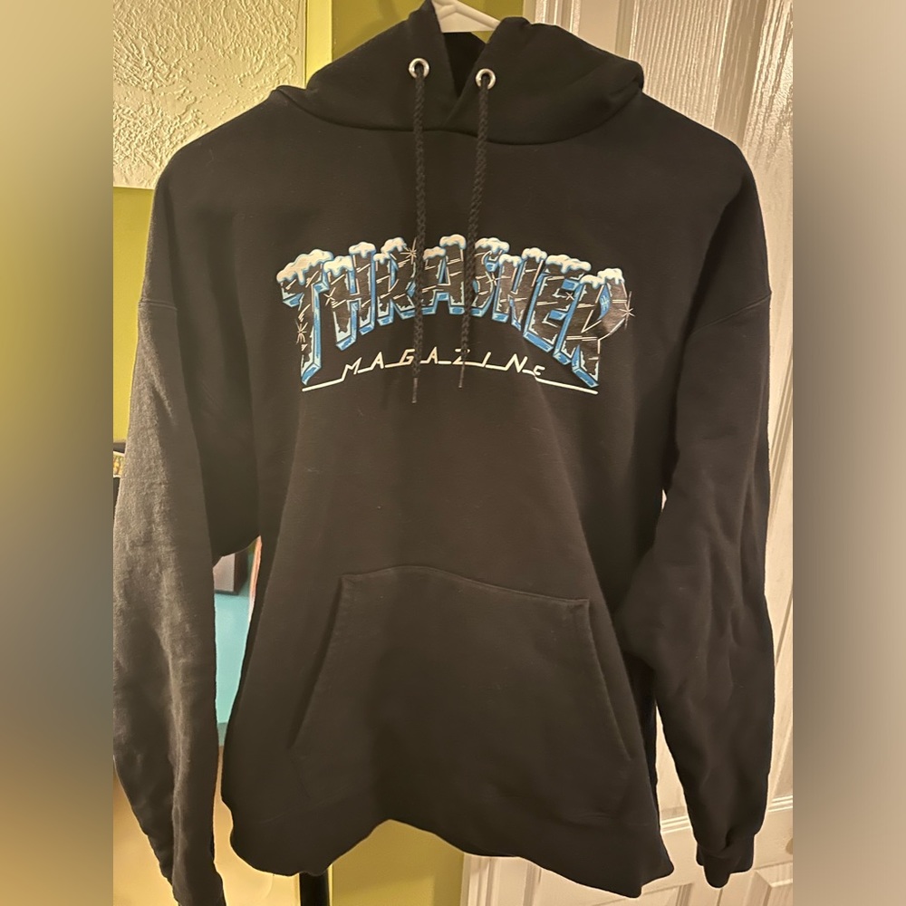 THRASHER Winter Hoodie Size Medium